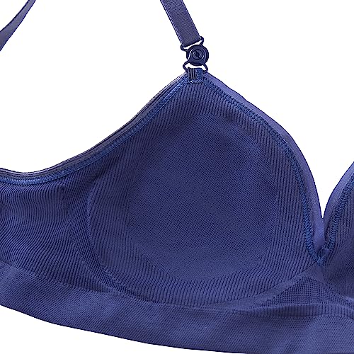 Women's Wireless T-shirt Bra, Moisture-wicking Convertible Smoothing Bra D5273