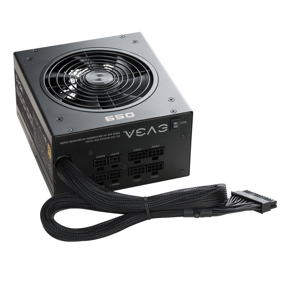 650 W 24-Pin ATX Black Power Supply Unit C6639