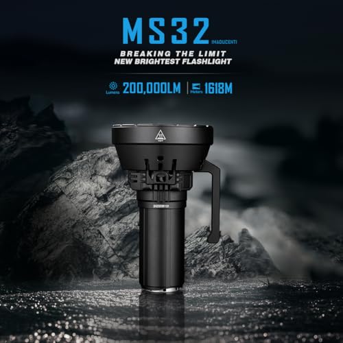200,000 Lumens Rechargeable Flashlight O240