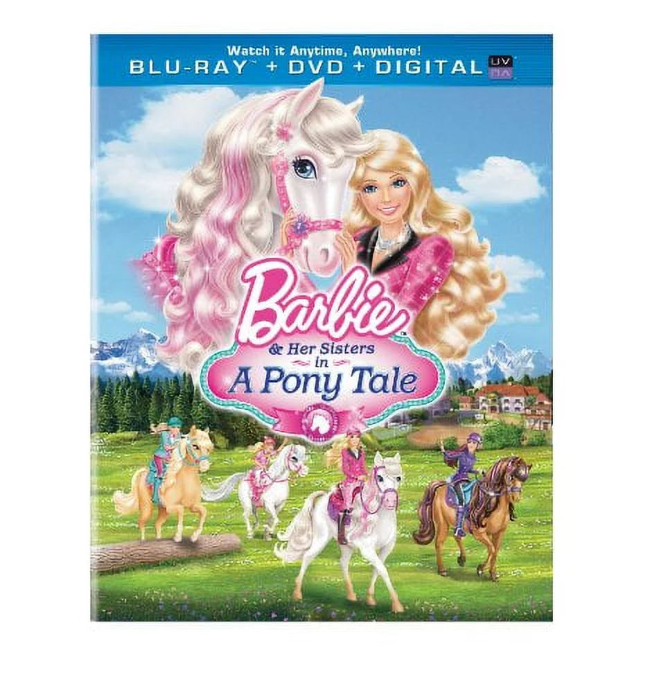 Barbie & Her Sisters in a Pony Tale (Blu-ray + DVD) Y52430
