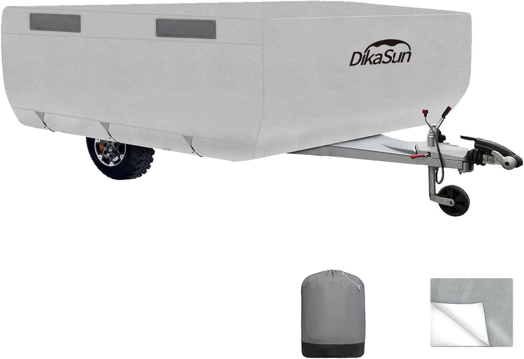 Pop Up Folding Camper Cover with Adhesive Repair Patches E69064