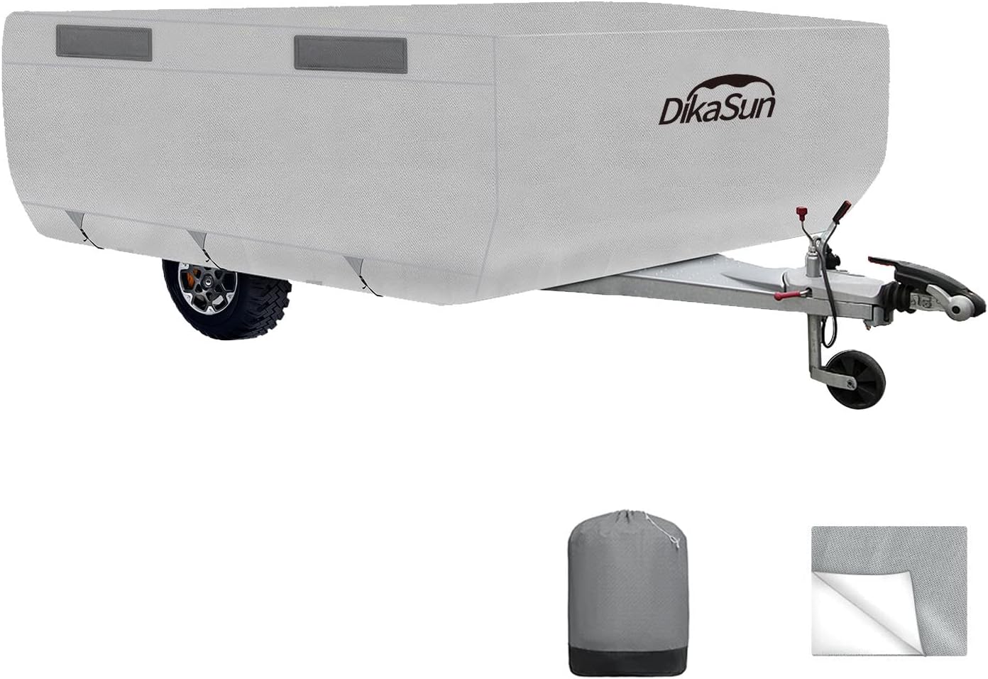 Pop Up Folding Camper Cover with Adhesive Repair Patches E69064