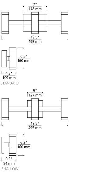 3-Light Bath Chrome K148045