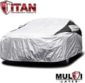 Multi-Layer PEVA Car Cover for Sedans, Waterproof, UV Protection, Pack of 2 L365