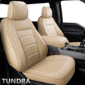 Faux Leather Full Coverage Custom Car Seat Covers Full Set Y654444
