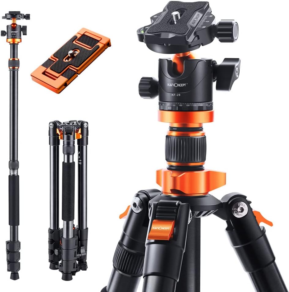 62'' Aluminum Tripod with 360 Panorama Ball Head P760