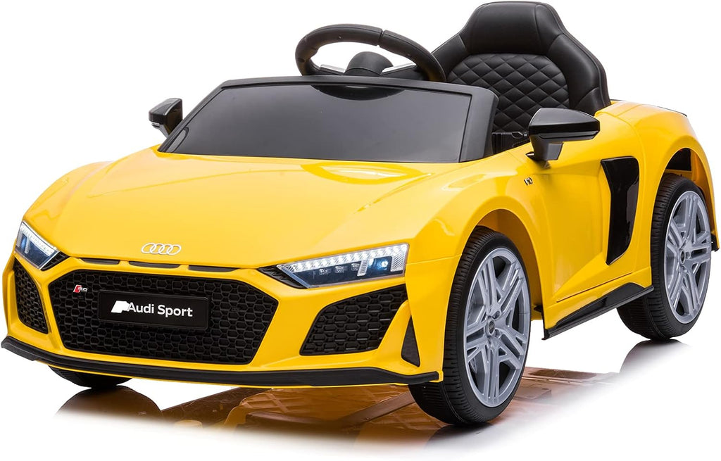 Yellow 12v Electric Ride On Car for Kids J1283