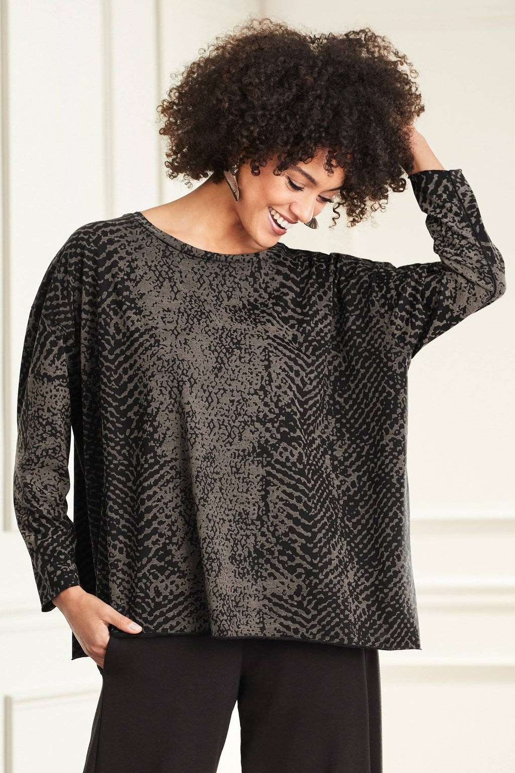 Smoke Knit Top N533289
