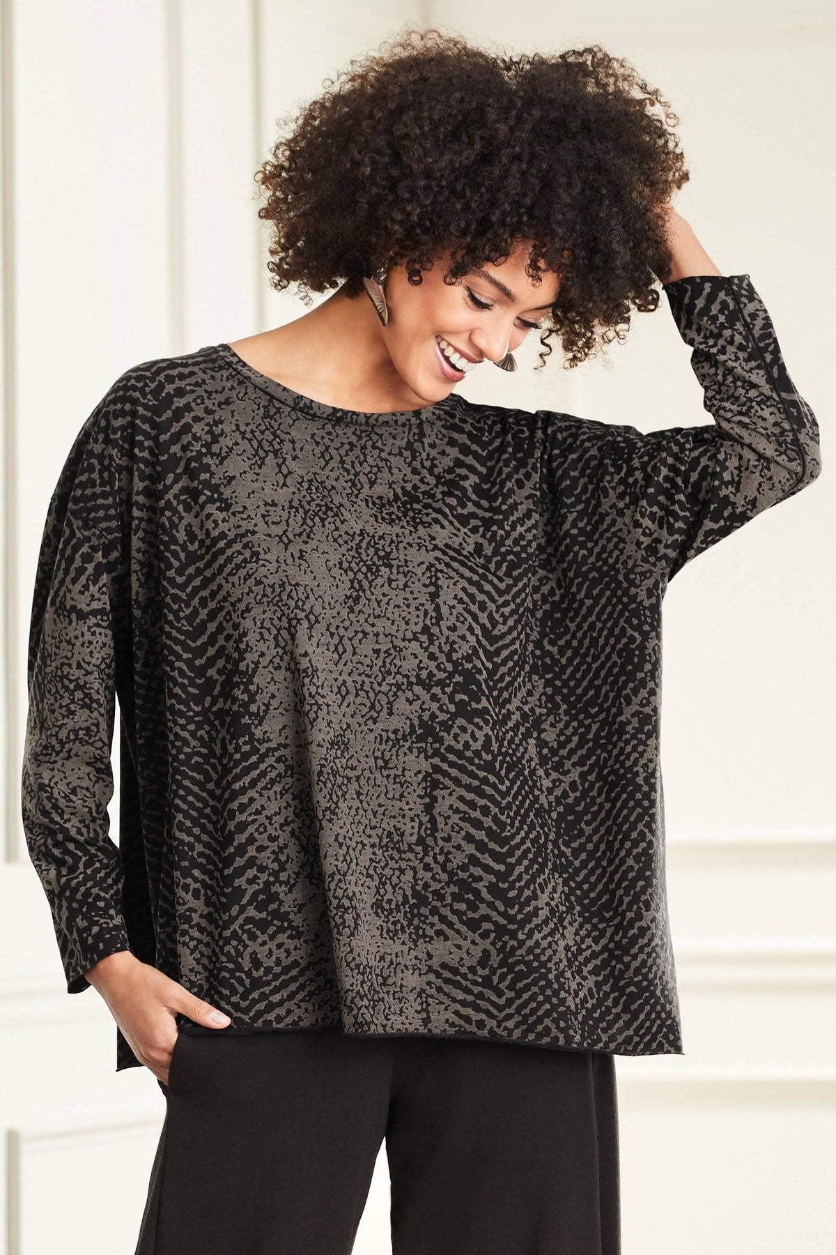 Smoke Knit Top N533289