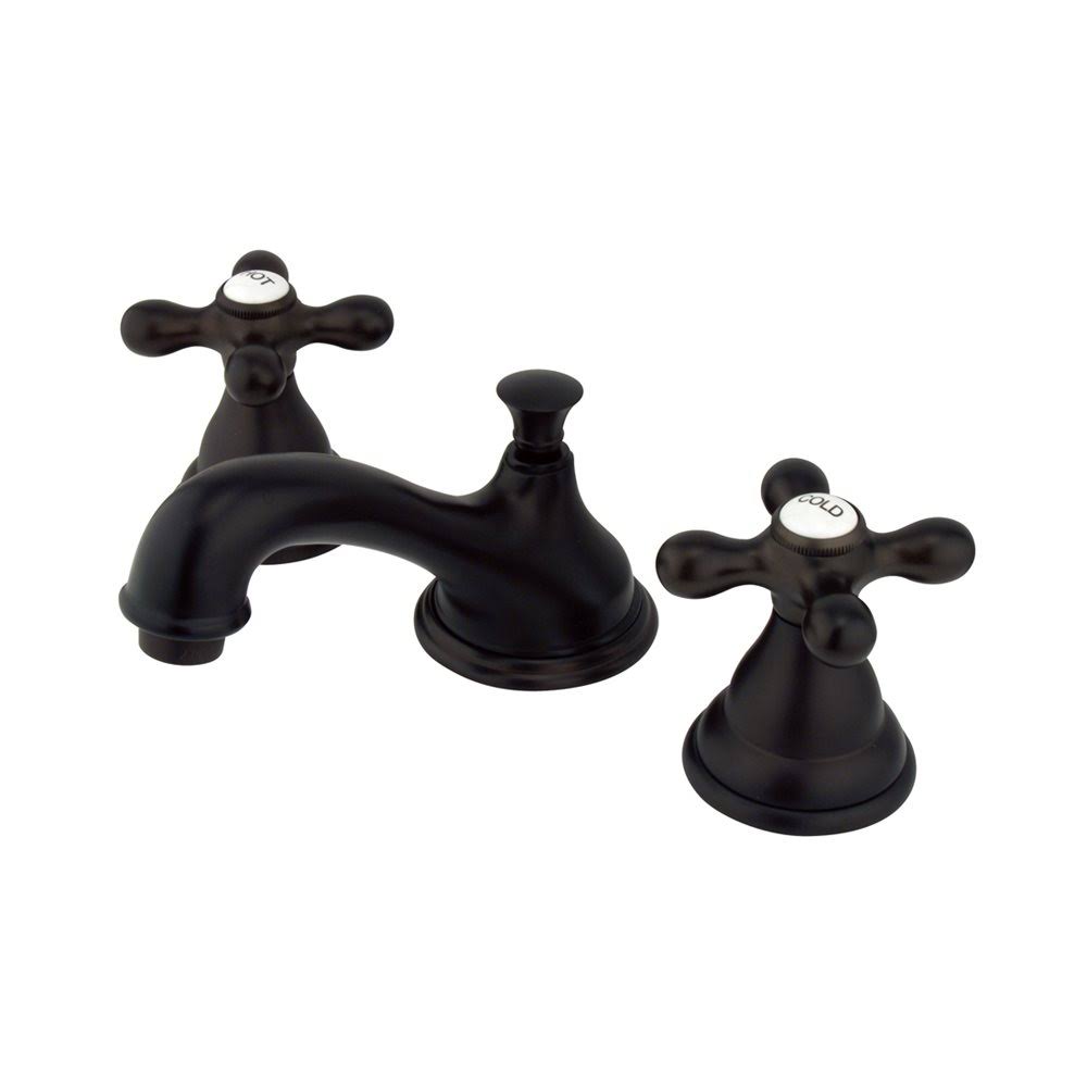 Oil Rubbed Bronze Widespread Bathroom Faucet E7174