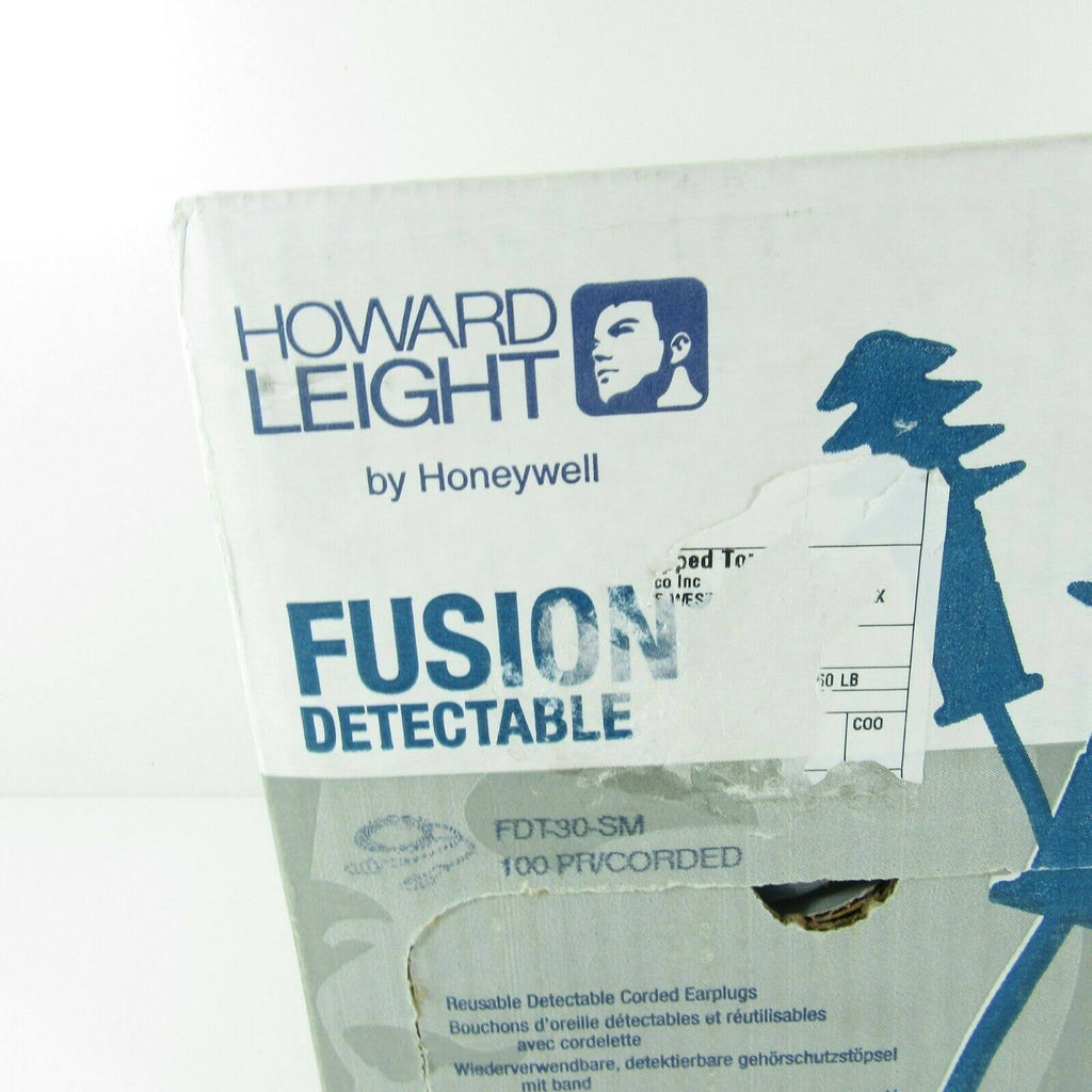 Fusion Detectable 25NRR Earplugs - Small/Corded - 100/Box D5952