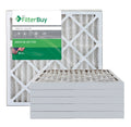 Silver MERV 8 20x20x2 Pleated AC Furnace Air Filter, Pack of 6 D6170