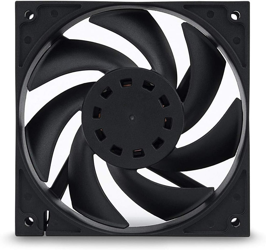 Black 120mm PWM Fan, 2200 RPM, 2-Pack C575