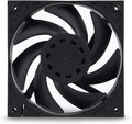 Black 120mm PWM Fan, 2200 RPM, 2-Pack C575