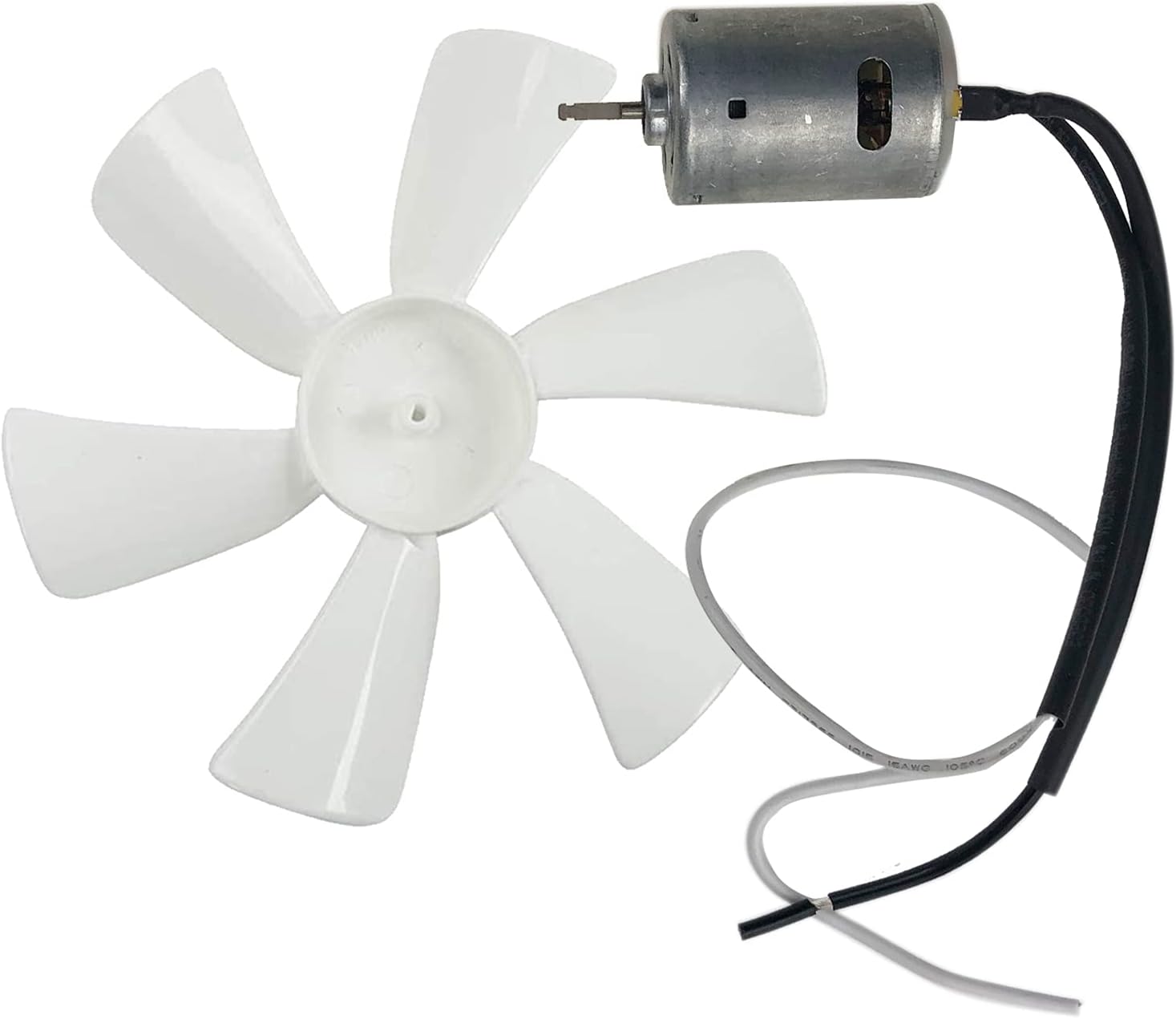 White Lid RV Roof Vent with 12V Vent Fan F726775