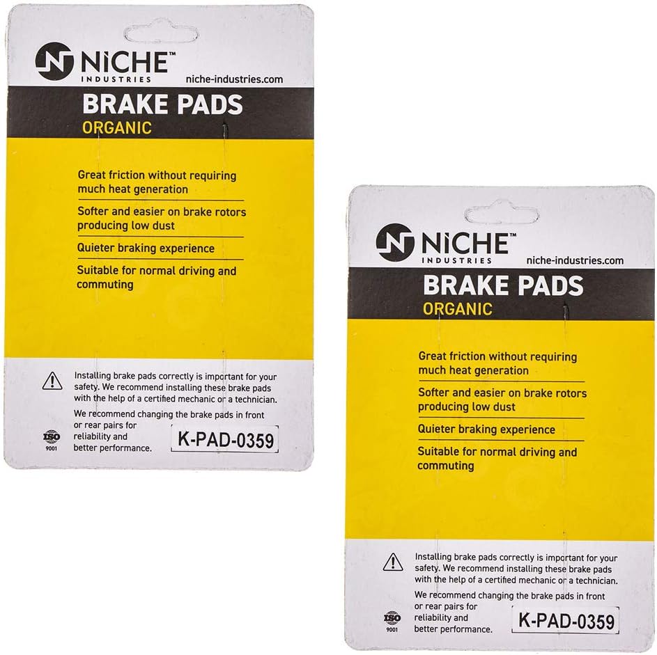 Organic Brake Pad Set Pack of 2 V84291