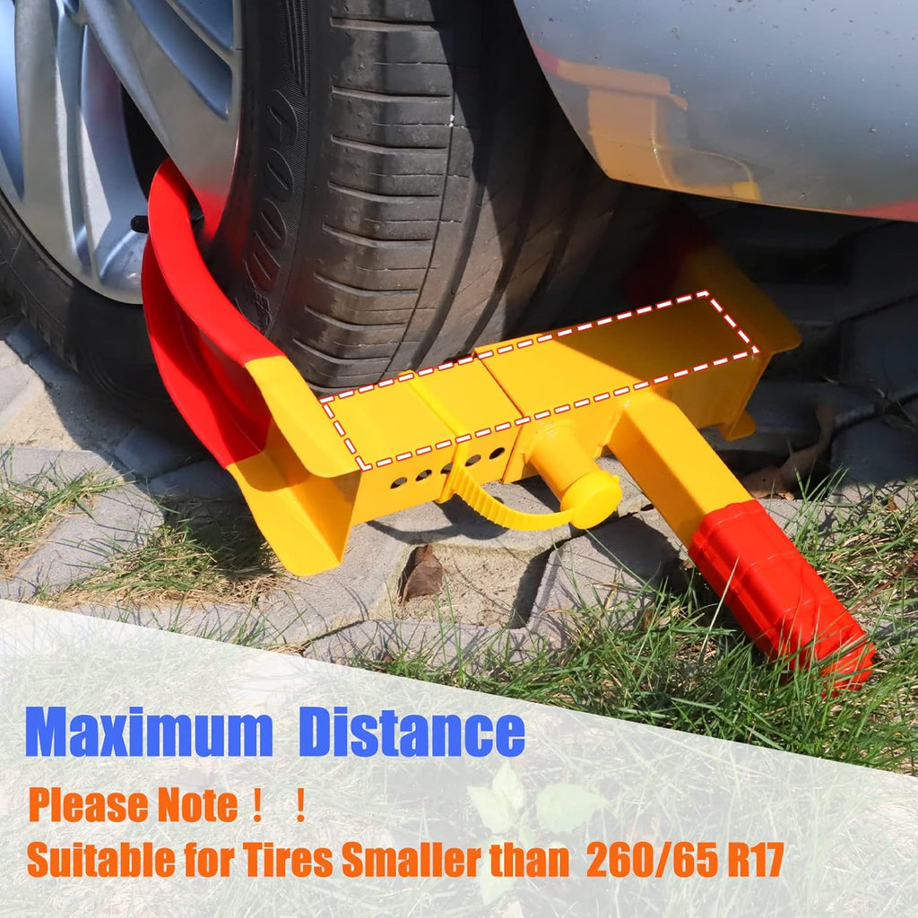 2PCS Universal Wheel Clamp Tire Lock G74908