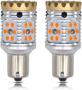 Amber 1156 LED Turn Signal Light Bulb (Pack of 2) T321009