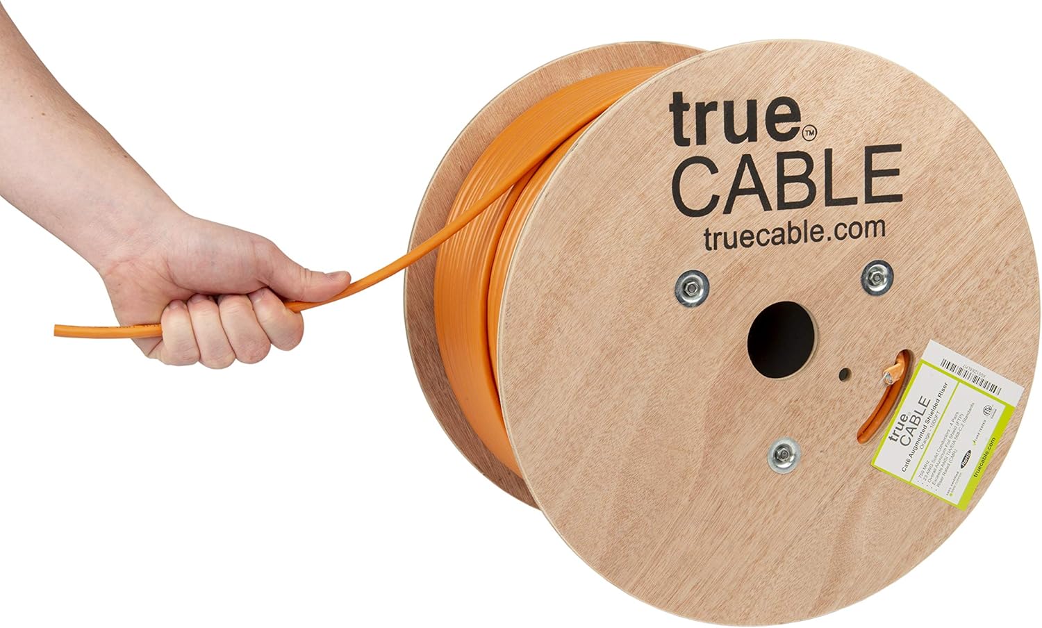 1000ft Cat6A Shielded Riser Bulk Ethernet Cable J94289