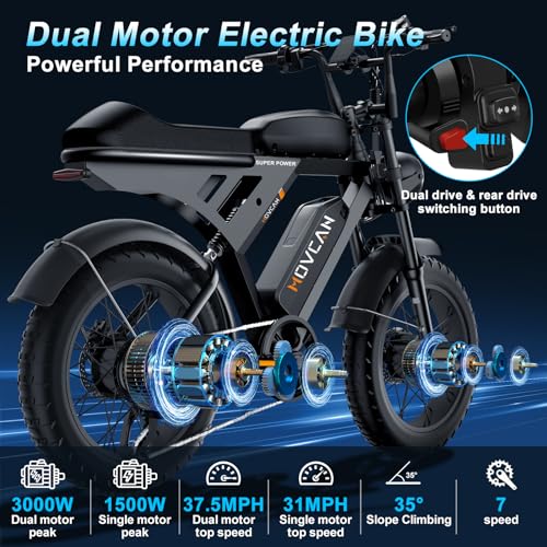Electric Bike 20" Fat Tire Ebike 48V 20Ah Battery Hydraulic Disc Brake P786