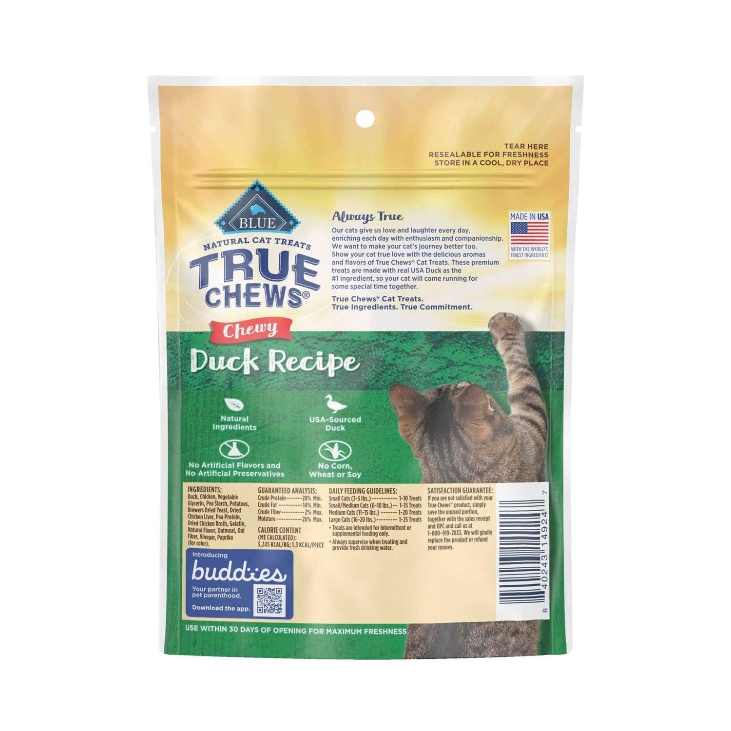 Natural Chewy Duck Cat Treats R5594