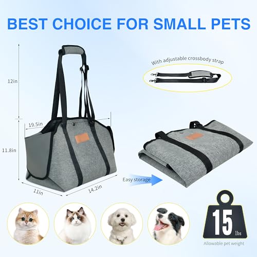 Portable Foldable Soft-Sided Dog Carrier Q183196