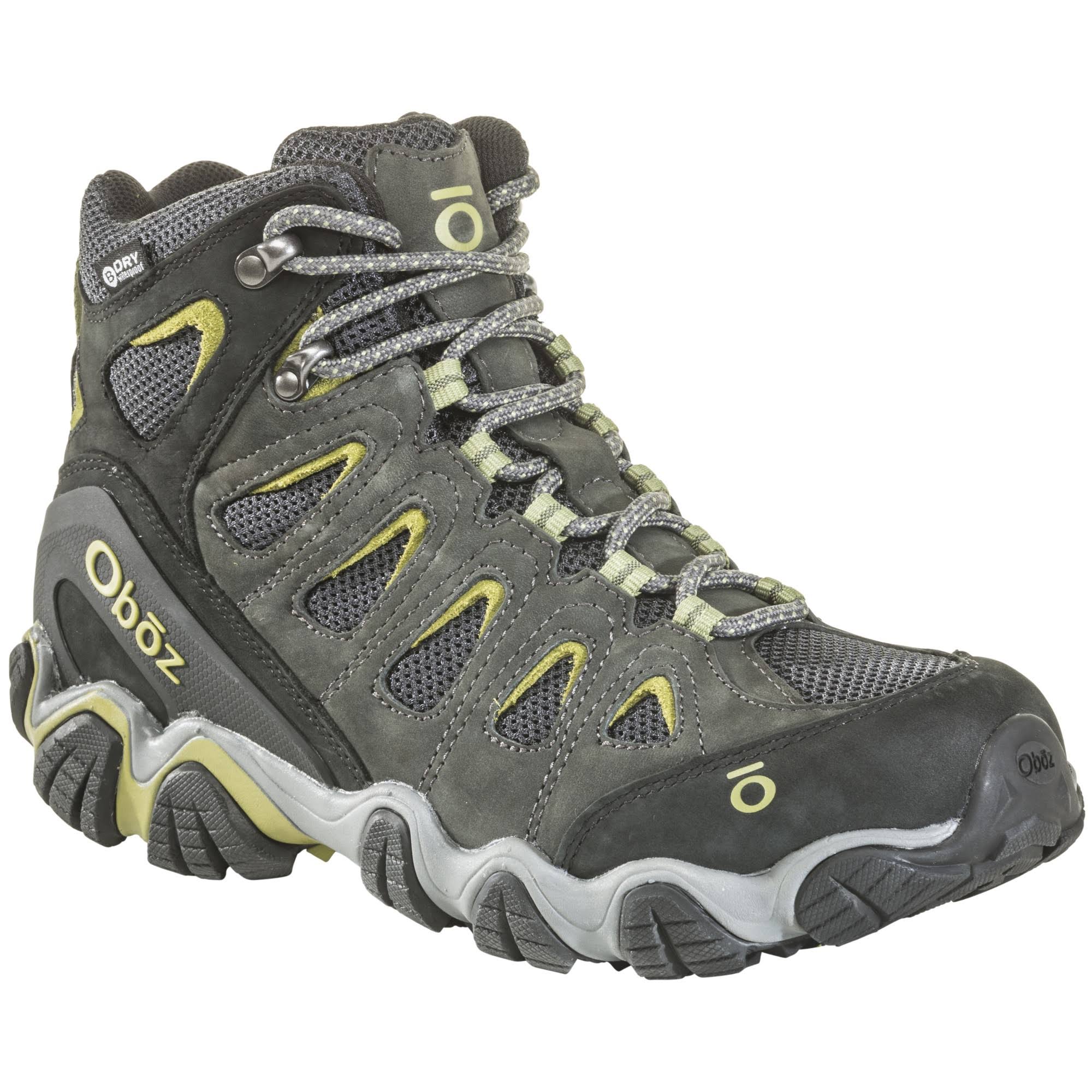 Dark Shadow / Woodbine Green Waterproof Mid Hiking Boots S690