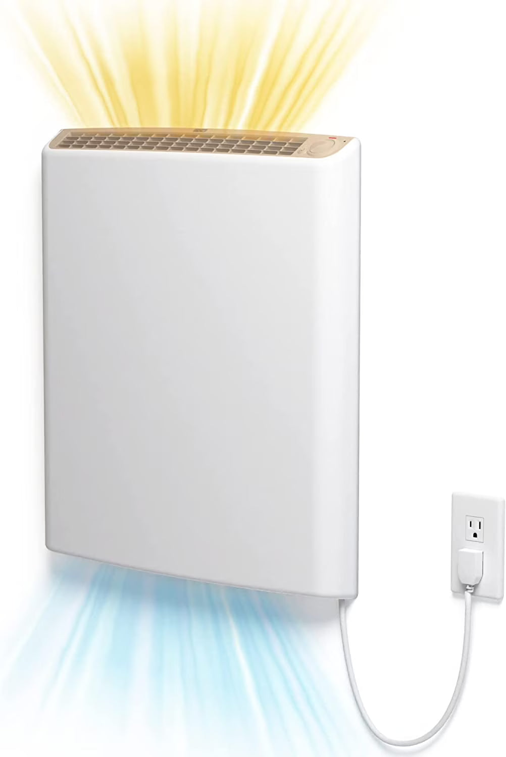 Electric Panel Wall Heater, Fan-less Space Heater, Made in USA Q748