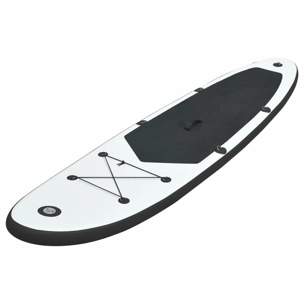 Inflatable Paddleboard Set Black and White P89826