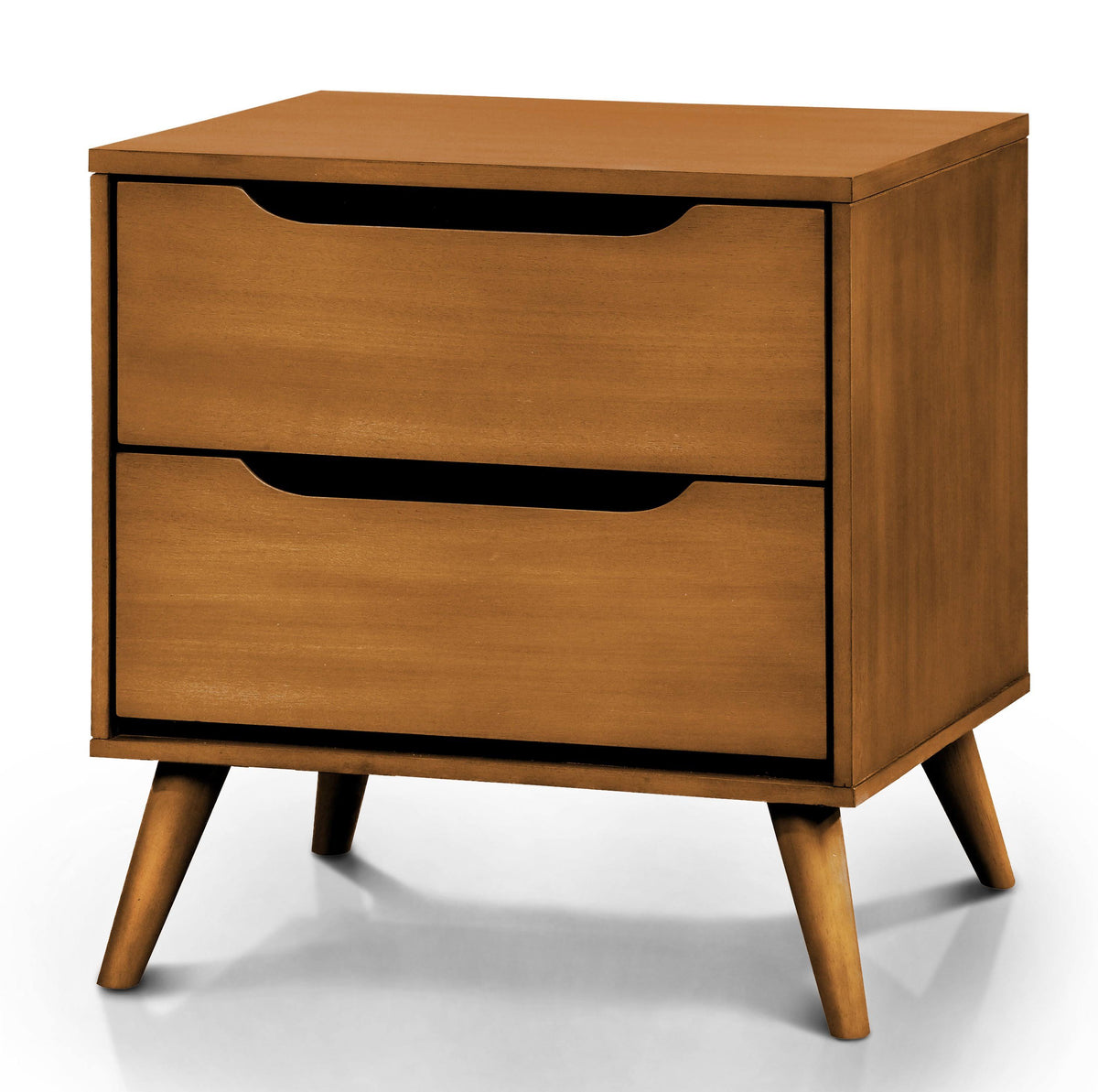 Oak 2 Drawer Nightstand Z786320
