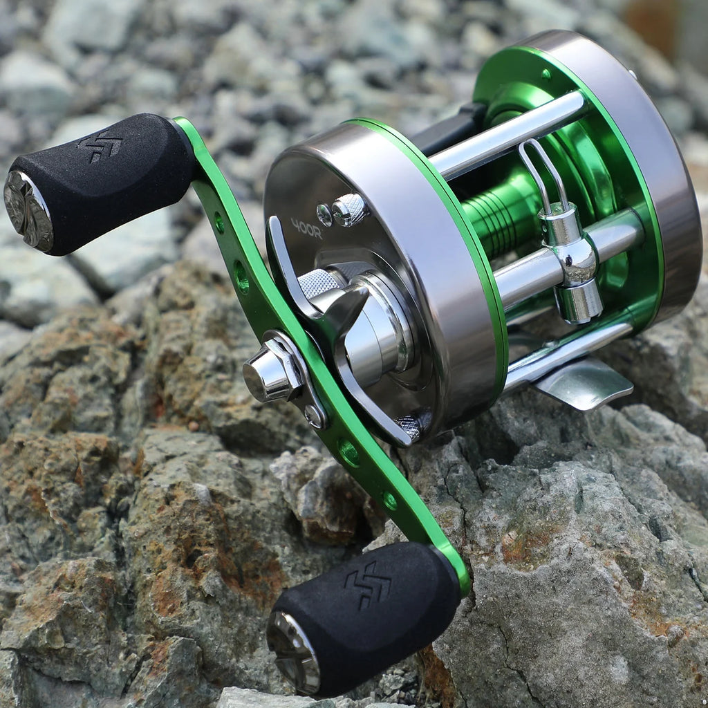 Round Baitcasting Reel Max 22LB Reinforced Metal Body Conventional Reel Z34799