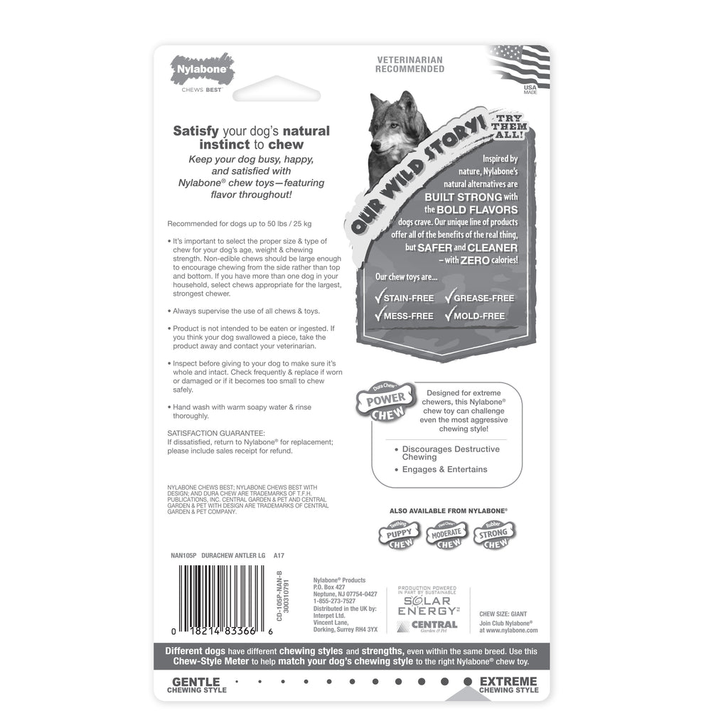 Venison Large Dog Chew Toy Q71063