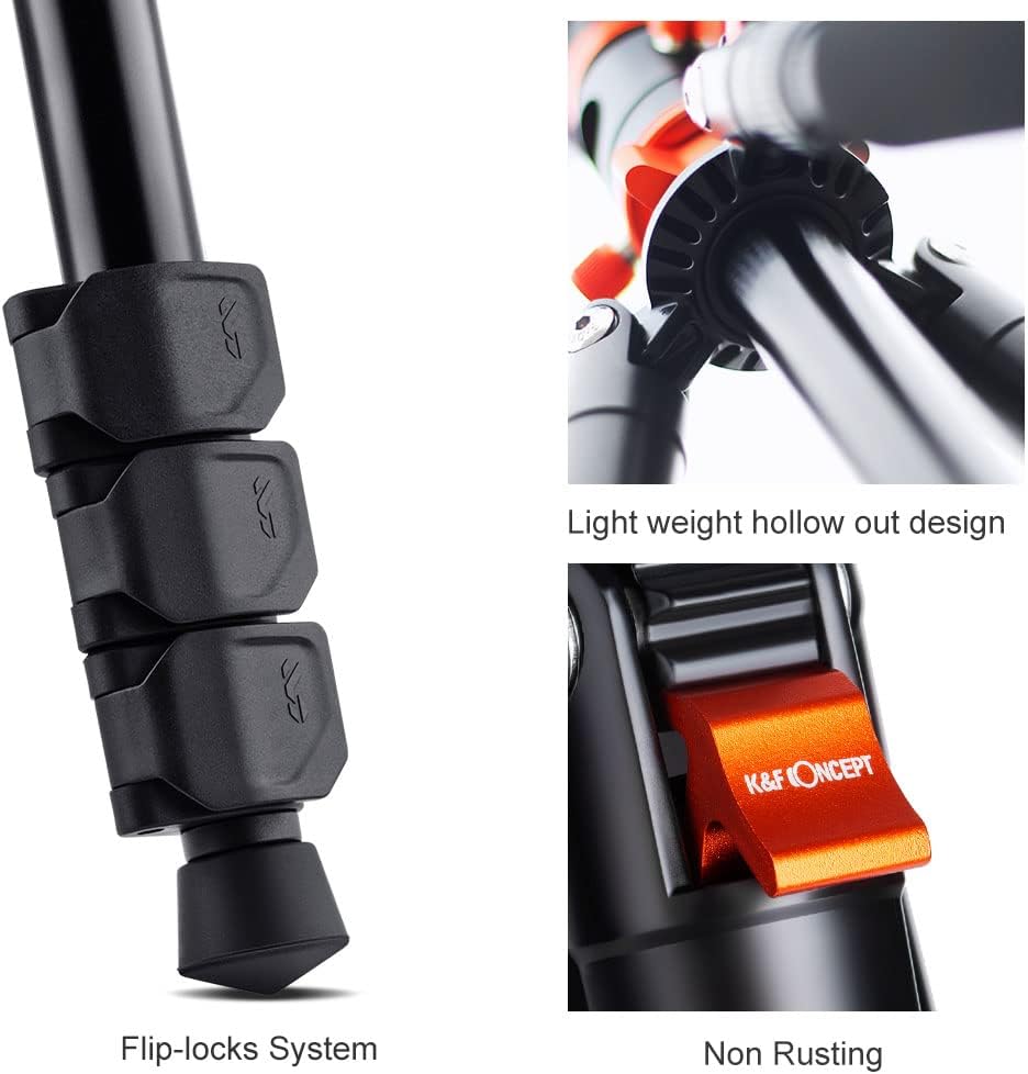62'' Aluminum Tripod with 360 Panorama Ball Head P760