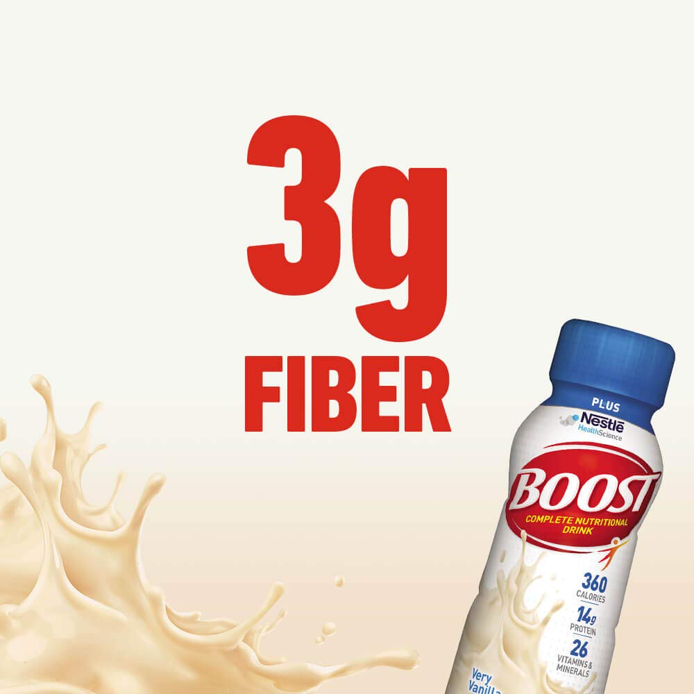 Very Vanilla 8 fl oz Bottle 12 Pack Nutritional Drink S98603