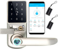 6-in-1 Keyless Entry Smart Door Lock with Keypads V370860
