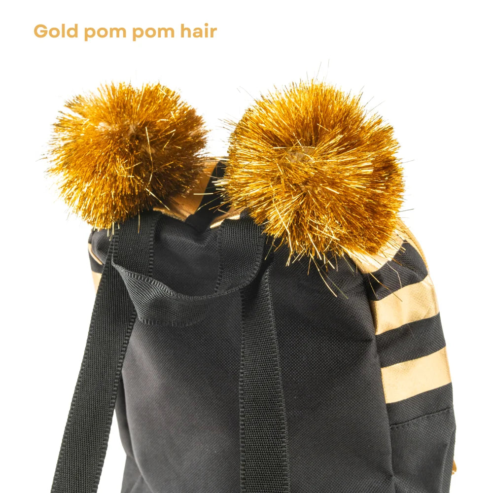 Gold Mini Backpack Purse 10 inch Q427586