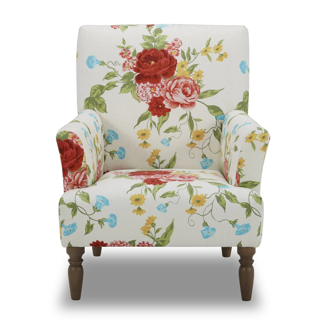 Sweet Rose High Rolled Arm Accent Chair F77697