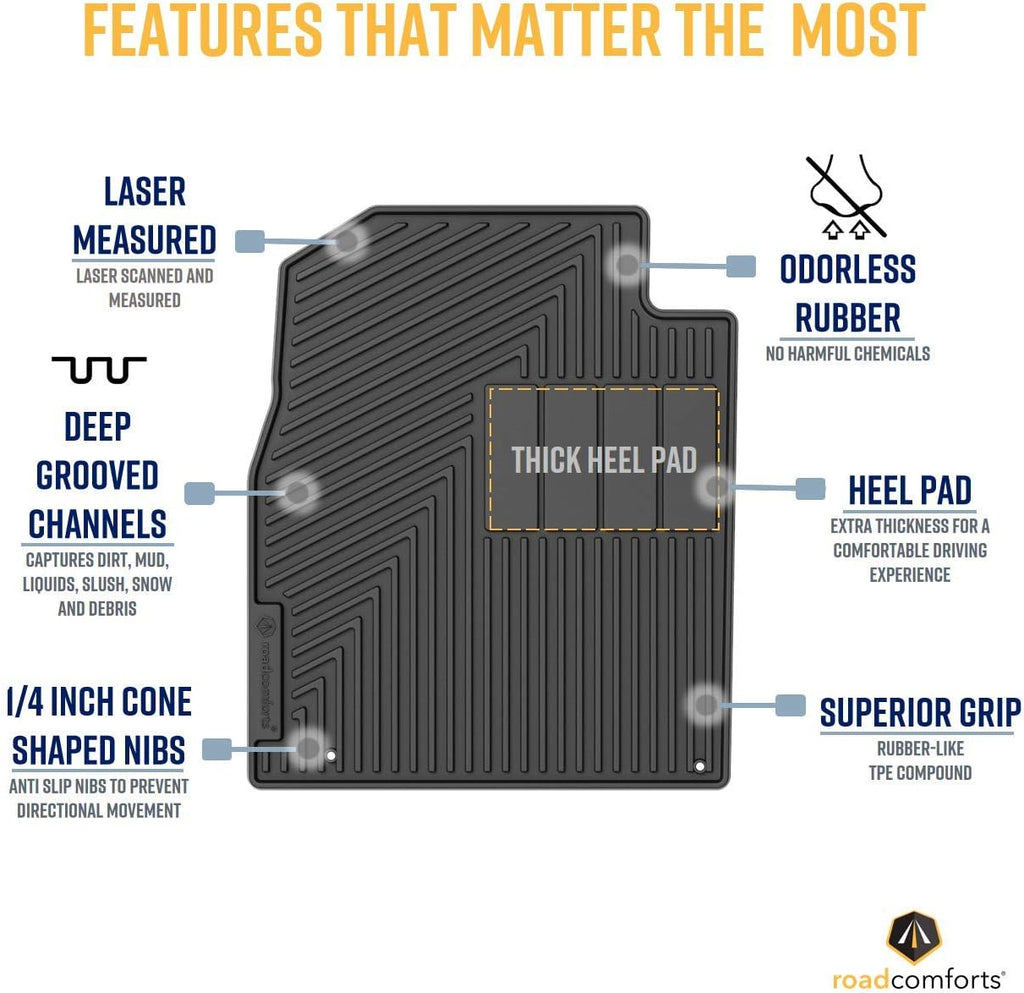 Front Row Floor Mats for Dodge Ram 2012-2018 N4622