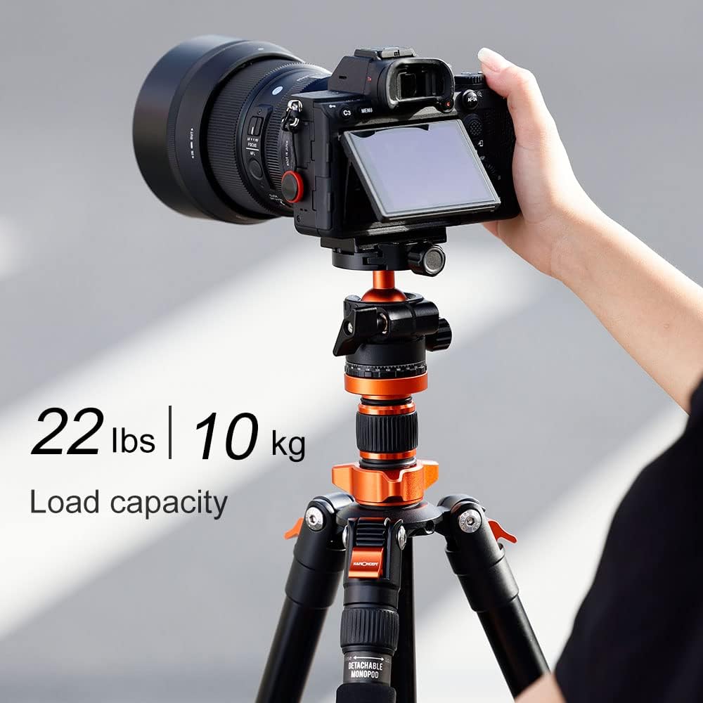 62'' Aluminum Tripod with 360 Panorama Ball Head P760