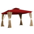 Cinnabar 10 x 12 Gazebo Canopy Top Cover S606