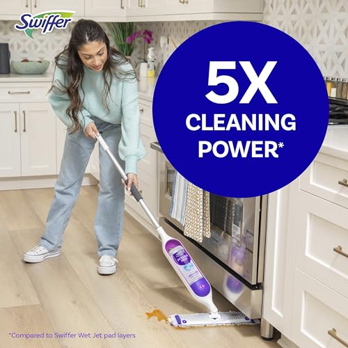 Multi-Surface Mop Kit with PowerMop, 2 Mopping Pad Refills, 1 Cleaning Solution and 2 Batteries A54272