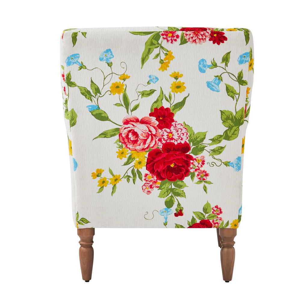 Sweet Rose High Rolled Arm Accent Chair F77697