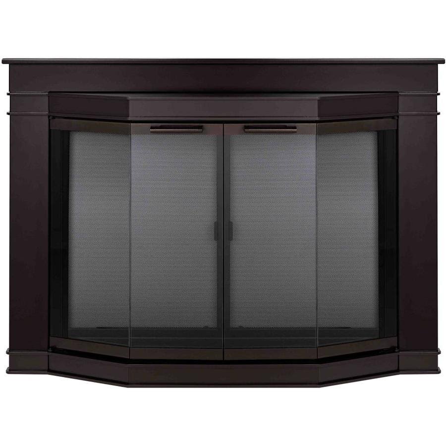 Oil Rubbed Bronze Large Fireplace Door I242363