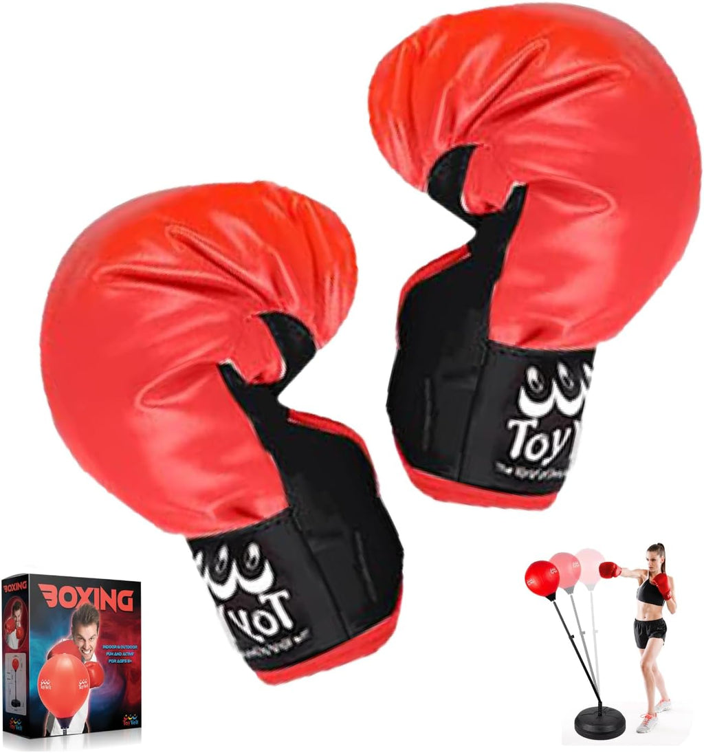 Adjustable Standing Punching Bag with Boxing Gloves Z820