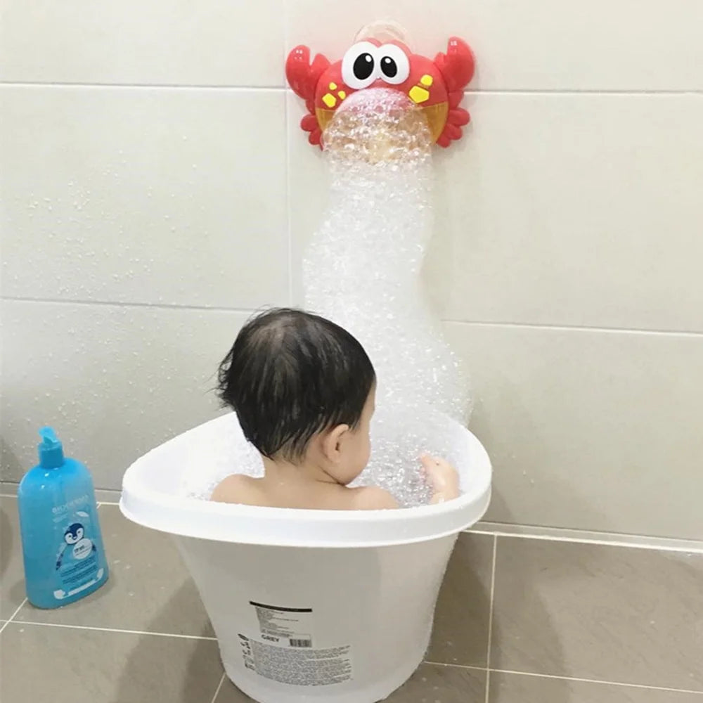 Red Crab Bubble Machine with Music M702091