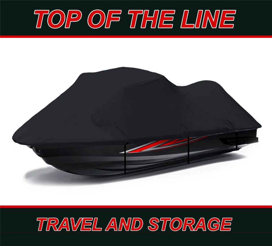 Black Jet Ski PWC Watercraft Cover C8210