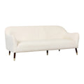 Cream Velvet Sofa U185