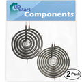 2-Pack 8 inch 6 Turns & 6 inch 5 Turns Surface Burner Elements J169453