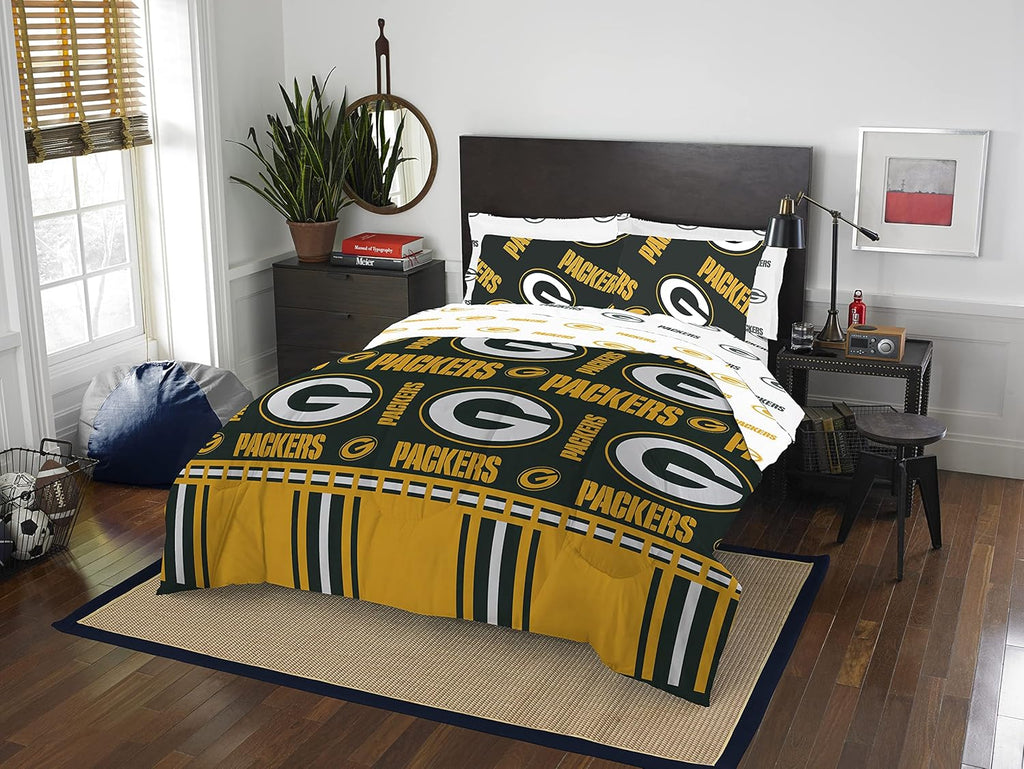 Full Green Bay Packers Bed in a Bag Set D808