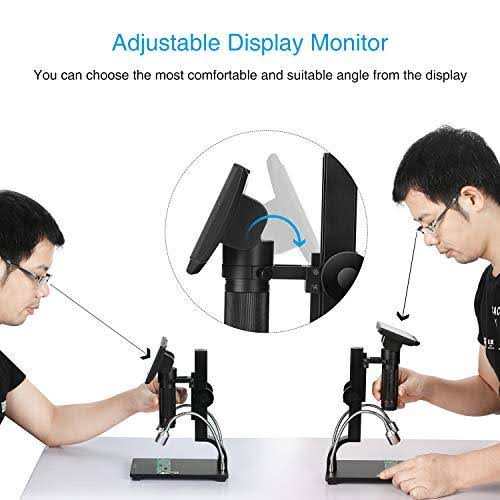 5 inch LCD 1080p Digital Microscope with Adjustable Stand Y298